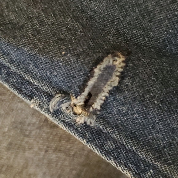 💙🤍 Vintage Calvin Klein High Waisted Jean Wrap Skirt - Denim - SMALL - Picture 6 of 16